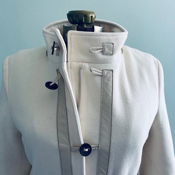 Mackage winter white wool long jacket - Picture 3 of 13